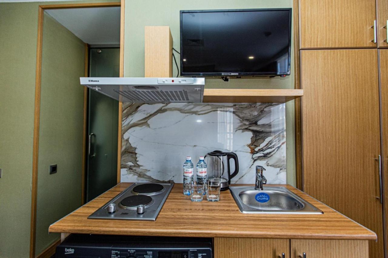אלמטי Shera Park Boutique Hotel מראה חיצוני תמונה
